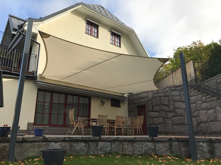 Solsegel för villa